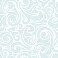 Seamless blue and white pattern Vector illustration