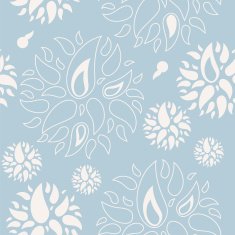 Vector abstract floral seamless pattern N2