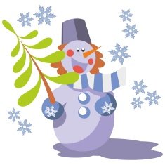Snowman color 07