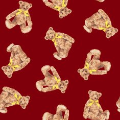 Bear illustration pattern N35