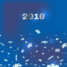 Perspective Snowflakes