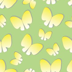 seamless background with silhouettes butterflies N6