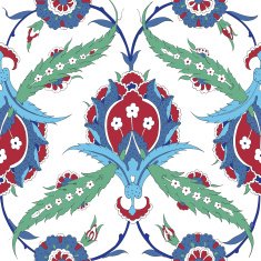 Arabic ornament seamless pattern for your design N16