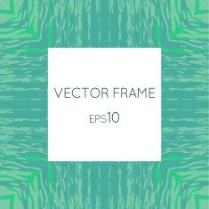 Vector frame with a texture of water N4