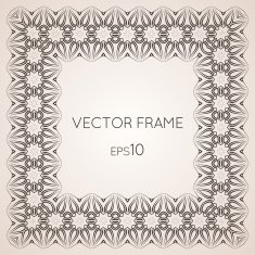 Intricate vector frame N2