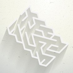 elegant labyrinth with shadow N2