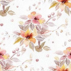 Watercolor Flowers N72