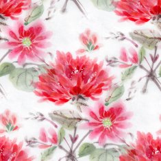 Watercolor Flowers N77