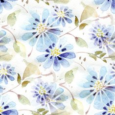 Watercolor Flowers N85
