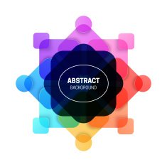 Abstract geometric background N344
