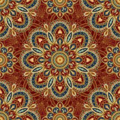 Stylized oriental medieval pattern