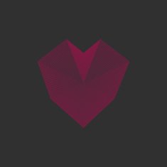 Geometric Lines - Heart Design N2