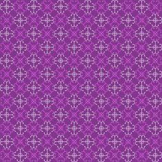 Seamless purple pattern with bright and white abstract el
