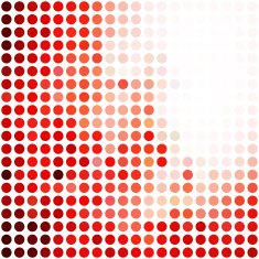 Red Dots Background Creative Design Templates N3