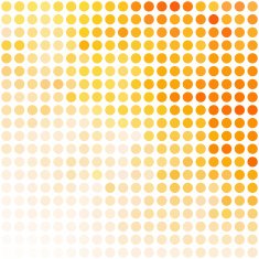 Orange Dots Background Creative Design Templates N4