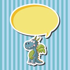 dragon theme elements vector eps N31