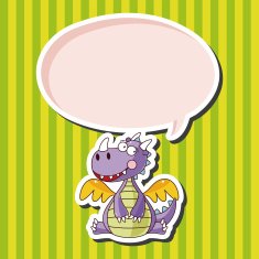 dragon theme elements vector eps N33