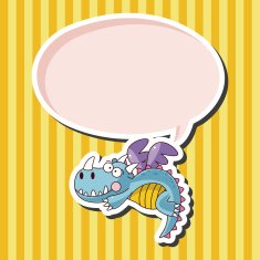 dragon theme elements vector eps N34