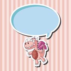 dragon theme elements vector eps N36