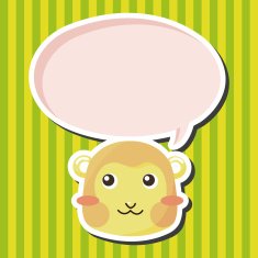 animal cartoon theme elements N94