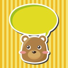 animal cartoon theme elements N99