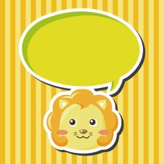 animal cartoon theme elements N100