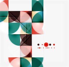 Semicircle triangle pattern N93