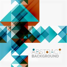 Abstract geometric background Modern overlapping triangles N160