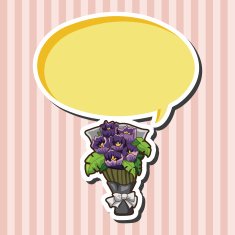 flower bouquet theme elements vector eps N25