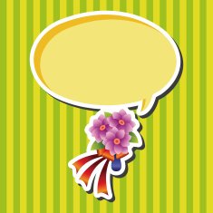 flower bouquet theme elements vector eps N34