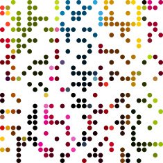 Colorful Random Dots Background Creative Design Templates N16