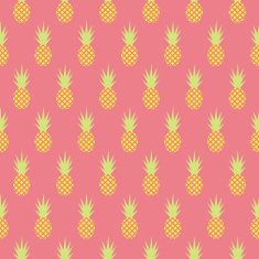 Seamless pineapple pattern background