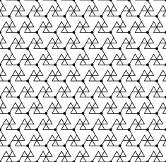 Black and white geometric seamless pattern N161