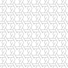 Black and white geometric seamless pattern N166