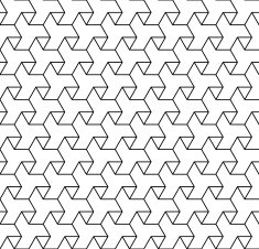 Black and white geometric seamless pattern N169
