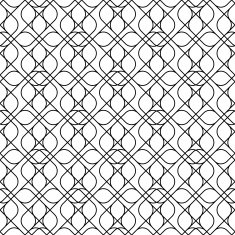 Black and white geometric seamless pattern with line N11