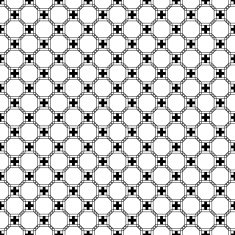 Black and white geometric seamless pattern with line N13