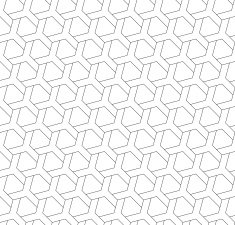 Black and white geometric seamless pattern N170