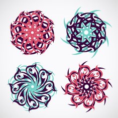 Circled ornaments
