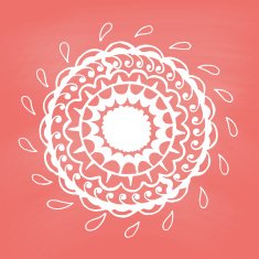 Abstract floral pattern Vector illustration N3