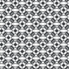 Seamless Geometric Pattern N235
