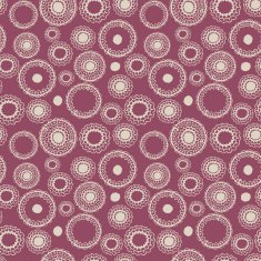 Abstract seamless with round gold pattern N15