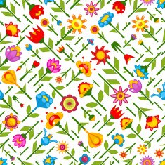 Floral seamless pattern vector illustration N2