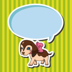 animal cartoon theme elements N110