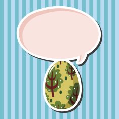 easter egg theme elements background eps10 N19