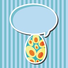 easter egg theme elements background eps10 N22