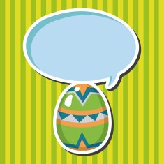easter egg theme elements background eps10 N28