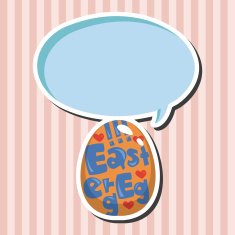 easter egg theme elements background eps10 N29