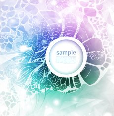 Abstract light blue background Vector illustration