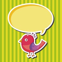 bird cartoon theme elements vector eps N51